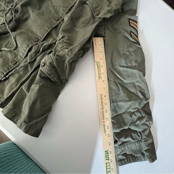Madden Army Green Military Style Jacket Size medium - Picture 3 of 6